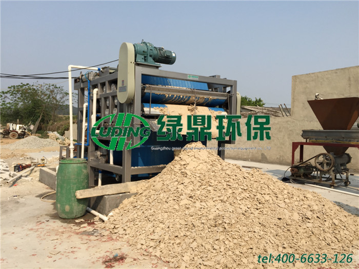 帶式壓濾機處理木薯渣處理、紅薯渣案例