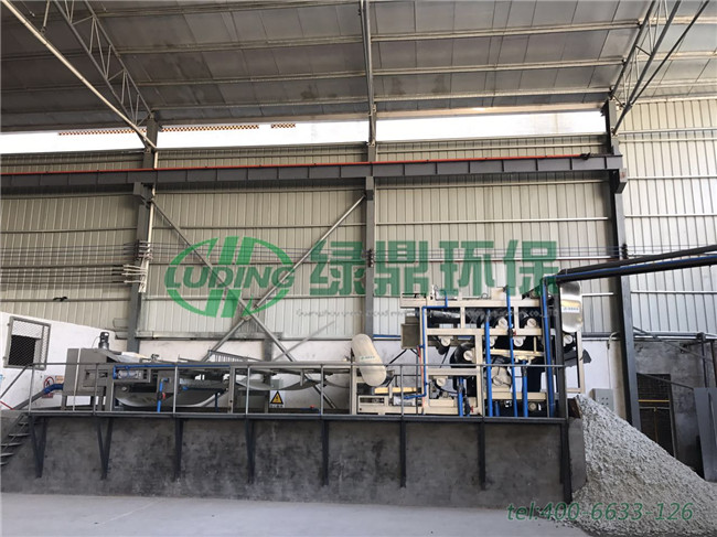 廣東佛山鋁業鋁材廠帶式壓濾機處理現場 2