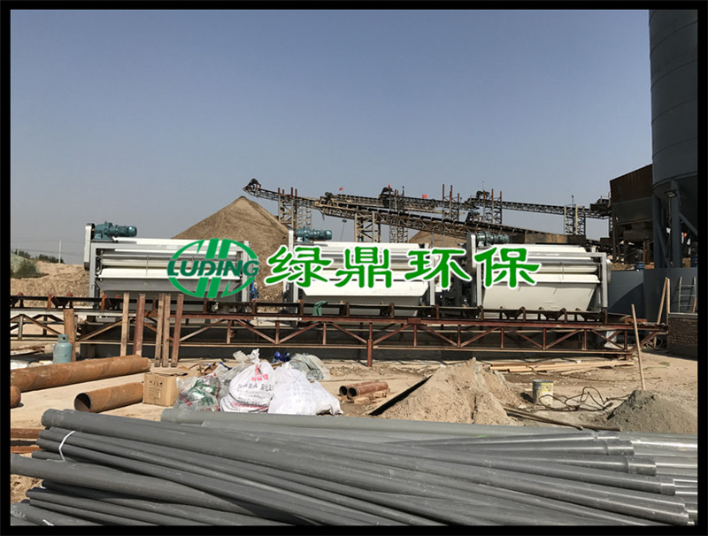洗砂污泥壓濾機處理沙場泥漿（西安洗沙廠） 4