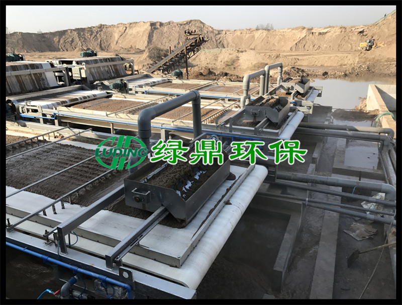 洗砂污泥壓濾機處理沙場泥漿（西安洗沙廠） 5