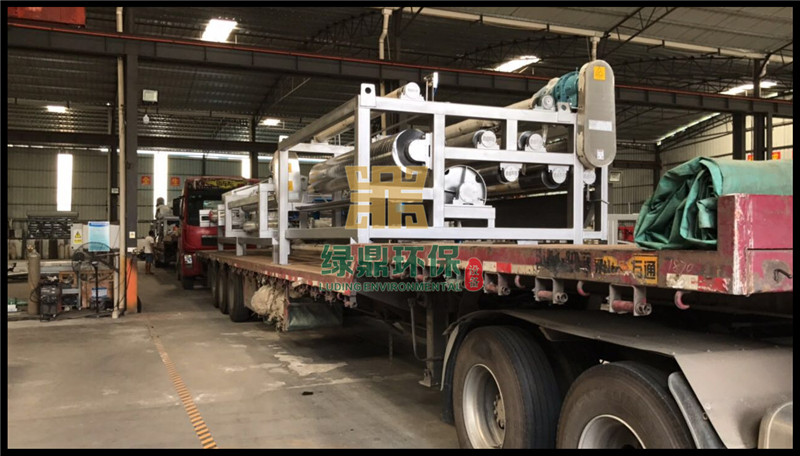 帶式壓濾機(jī)處理九江工廠污水處理